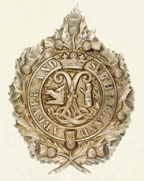 Badge of the 2nd Argyll and Sutherland Highlanders